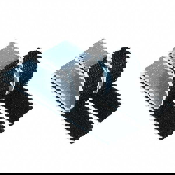 Hook & Loop; Shape: Strip ; Tape Width: 1.00in ; Color: Black ; Piece Length (Inch): 3 ; Component Type: Hook & Loop ; Number Of Pieces: 200.000